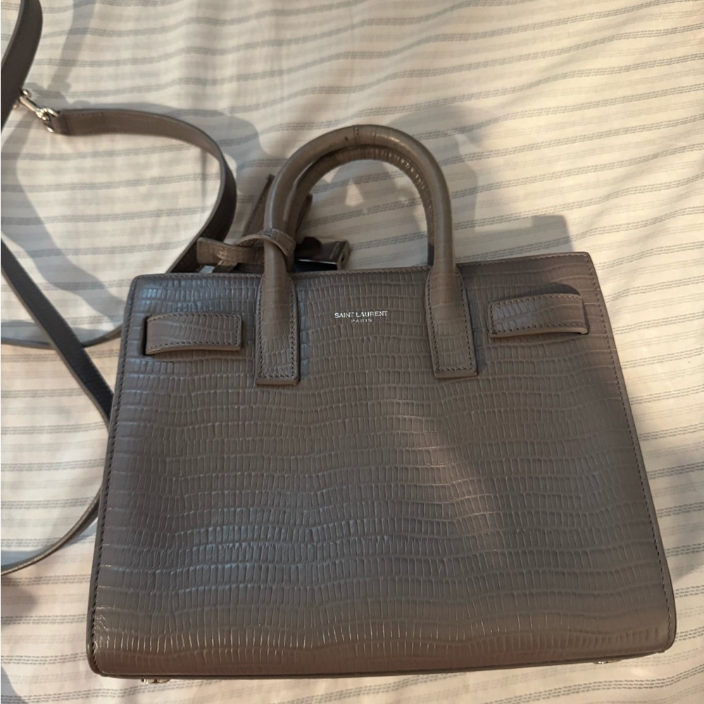 Saint Laurent Grey Sac de jour